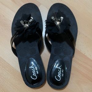 Coach Serenity flip flops